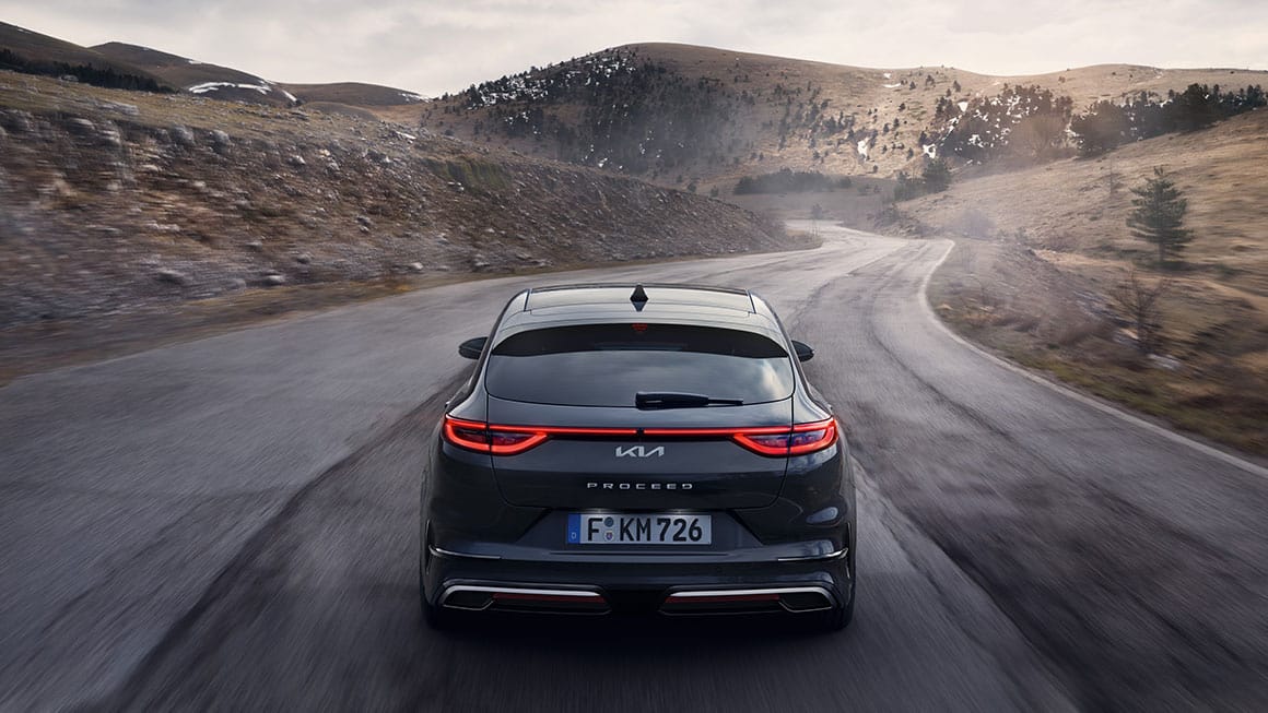 Kia ProCeed zadný dizajn