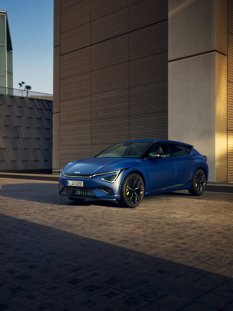 Designen på nya EV6 GT