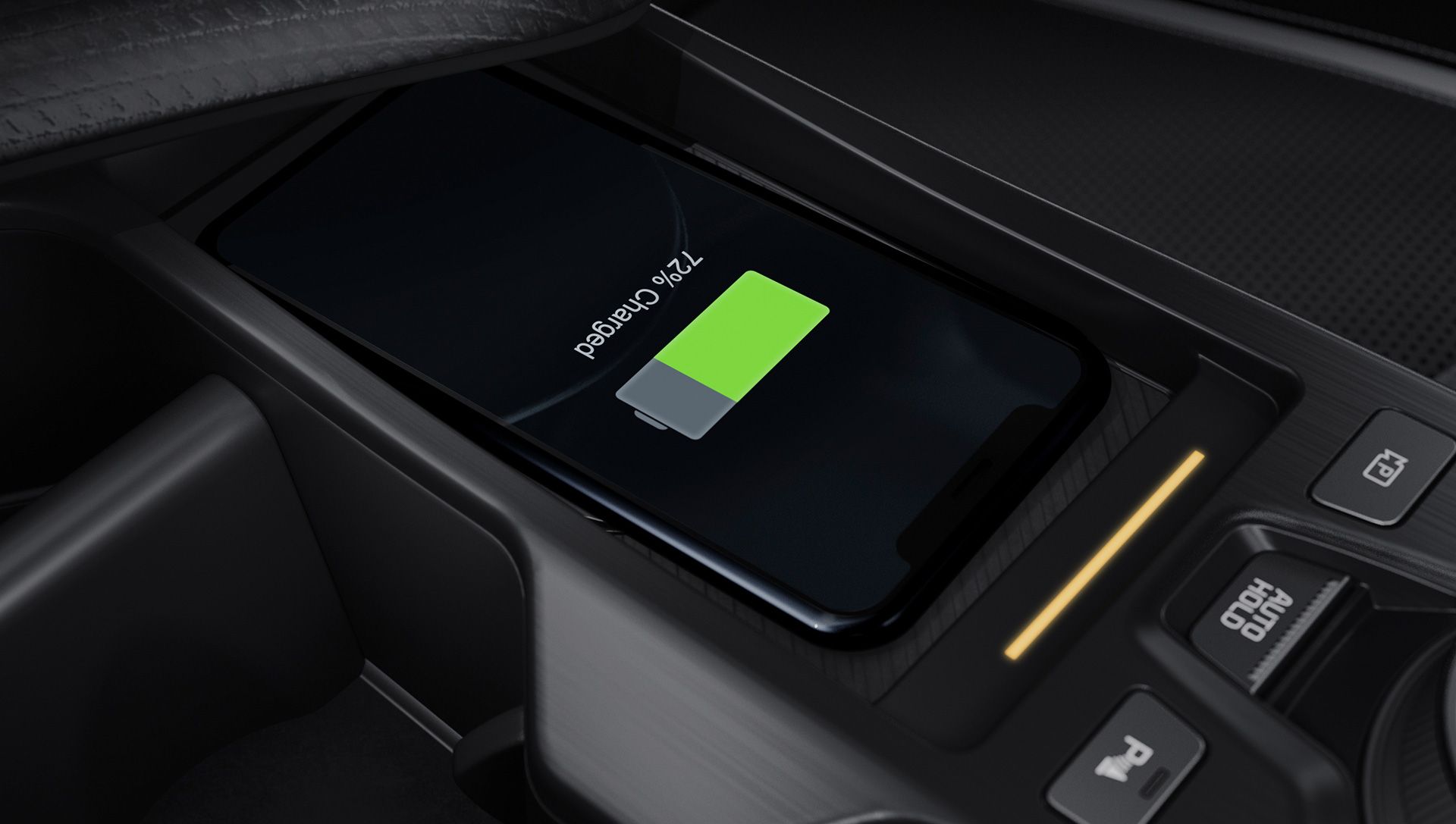 Trådlös smartphoneladdare i EV6 GT