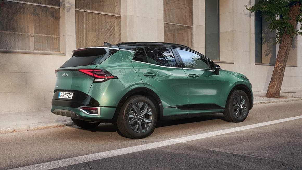 Strikingly contemporary rear